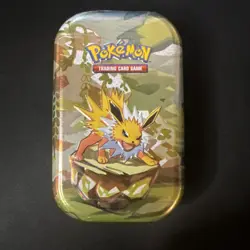 Pokemon TCG: Prismatic Evolutions - Mini Tin - Jolteon Art - Sealed New - Image 1
