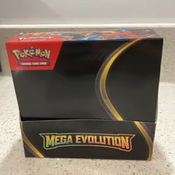 Pokemon Mega Evolution EMPTY Booster Box NO PACKS FREE Delivery - Image 1