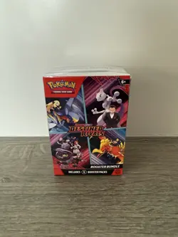 Pokemon TCG Scarlet & Violet Destined Rivals Booster Bundle (6 Packs) Sealed - Image 1