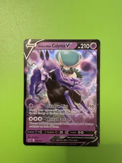 Pokemon TCG Shadow Rider Calyrex V 74/198 Chilling Reign - Image 1