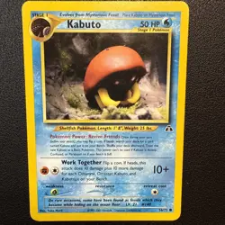 Pokemon Kabuto 56/75 Common Neo Discovery NM-VLP - Image 1
