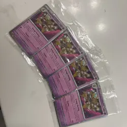 Pokemon Twilight Masquerade Alakazam 082/167 Holo Rare Sealed 4 Cosmo Promo - Image 1