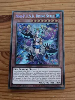 Yu-Gi-Oh Noh-P.U.N.K Rising Scale BLMM-EN050 - Starlight Rare - Image 1