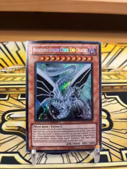 Yugioh Niedertrachtiger Cyber End-Drache YMP1-DE004 Secret Rare - Image 1