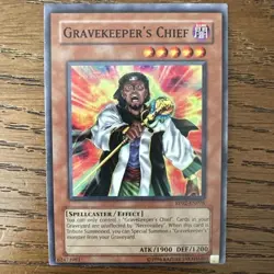 Gravekeeper's Chief RP02-EN076 Retro Pack 2-Unlimited Edition 2020 Reprint - Image 1