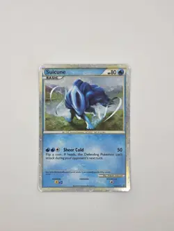 Pokemon Heart Gold &Soul Silver promo HGSS21 Suicune Shiny Near Mint - Image 1