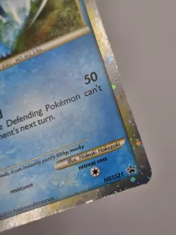 Pokemon Heart Gold &Soul Silver promo HGSS21 Suicune Shiny Near Mint - Image 3