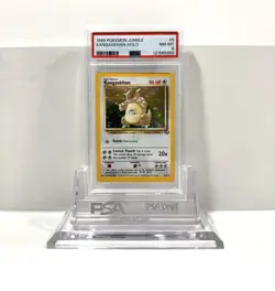 KANGASKHAN HOLO 5/64 - JUNGLE POKEMON CARD 1999 - FRESH SLAB PSA 8 NM- MINT - Image 1