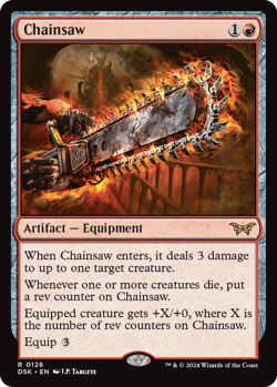 [MTG] Chainsaw (0128) (DSK) NM - Image 1