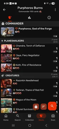 Magic the Gathering, Commander Deck Red Burn, Goblins & Dragons - Image 3