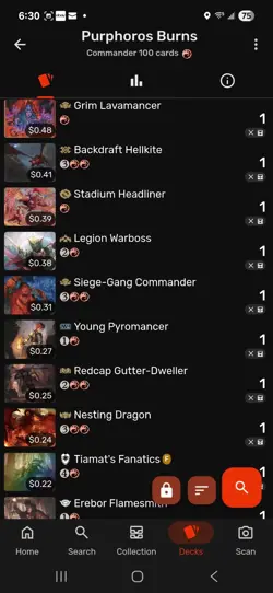 Magic the Gathering, Commander Deck Red Burn, Goblins & Dragons - Image 5