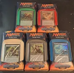 Core 2014 M14 Complete set of 5 New/Sealed Intro Packs mtg magic the gathering - Image 1