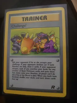 Pokemon TCG - Challenge! 74/82 - Trainer, Team Rocket - Unlimited Uncommon - LP - Image 2