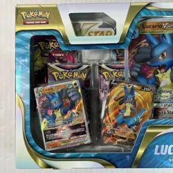 Pokemon Lucario VSTAR Special Collection 2 Lost Origin + 2 Fusion Strike Packs - Image 2