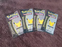 Pokemon Celebrations 25th Anniversary Booster Pack x 4 Sealed - Image 1