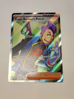 Pokemon TCG Team Rockets Petrel 226/182 SV Destined Rivals Ultra Rare Full Art - Image 1