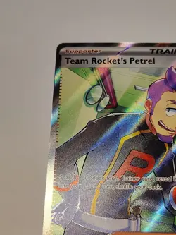 Pokemon TCG Team Rockets Petrel 226/182 SV Destined Rivals Ultra Rare Full Art - Image 2