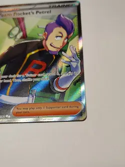 Pokemon TCG Team Rockets Petrel 226/182 SV Destined Rivals Ultra Rare Full Art - Image 4