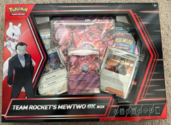 Pokemon TCG Team Rocket's Mewtwo EX Box - Destined Rivals - NEW, FACTORY SEALED - Image 1