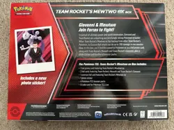 Pokemon TCG Team Rocket's Mewtwo EX Box - Destined Rivals - NEW, FACTORY SEALED - Image 2