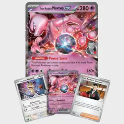 Pokemon TCG Team Rocket's Mewtwo EX Box - Destined Rivals - NEW, FACTORY SEALED - Image 4