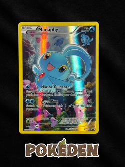 Pokemon Manaphy XY113 Black Star Promo Holo LP+ English - Image 1