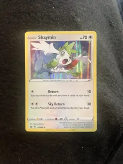 🌪Pokemon Shaymin 123/198 Chilling Reign Holo Rare - Image 1