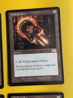 Voltaic Key playset Artifact MTG 4 Card. Urza's Saga. Old Vintage - Image 5