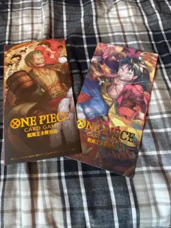 One Piece Card Game China Exclusive Zoro + Luffy New Year Red Packet Promo - Image 1