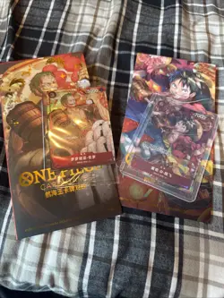 One Piece Card Game China Exclusive Zoro + Luffy New Year Red Packet Promo - Image 3