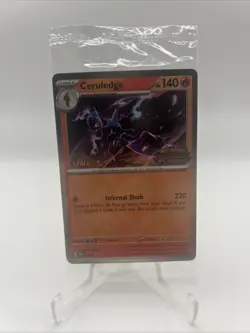 Phantasmal Flames STAFF Sealed Promo Pack - 4 Cards Pokemon TCG Mega Evolution - Image 1