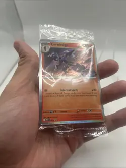 Phantasmal Flames STAFF Sealed Promo Pack - 4 Cards Pokemon TCG Mega Evolution - Image 4