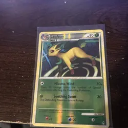 Pokemon TCG Call of Legends Leafeon Card 13/95 Reverse Holo Rare - Image 4