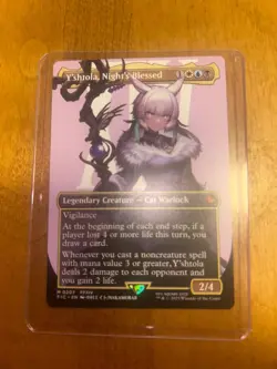 Y’shtola, Night’s Blessed full art boarderless MTG TCG M0207 Final Fantasy XIV - Image 1