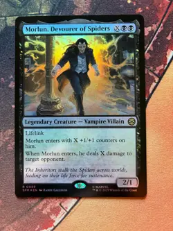 Morlun, Devourer of Spiders Foil Marvel's Spider-Man (SPM) MTG - Image 1
