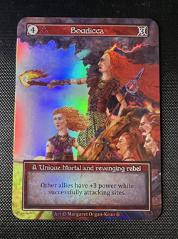 Boudicca Foil Unique Sorcery Contested Realm Arthurian Legends NM - Image 1