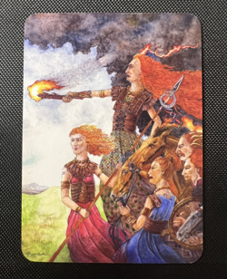 Boudicca Foil Unique Sorcery Contested Realm Arthurian Legends NM - Image 3
