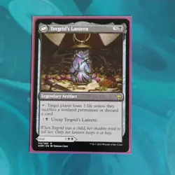 🌬💀Tergrid, God of Fright • Tergrid's Lantern🕯🌠 112 KHM NM MTG TCG In Topload - Image 3