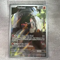 Torkoal 172/167 Sv06: Twilight Masquerade Illustration Rare Full Art Pokemon TCG - Image 1