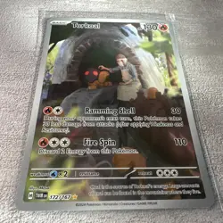 Torkoal 172/167 Sv06: Twilight Masquerade Illustration Rare Full Art Pokemon TCG - Image 2