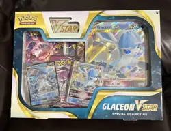 Pokemon TCG Glaceon VStar Special Collection - Sealed w/ Evolving Skies - Image 1