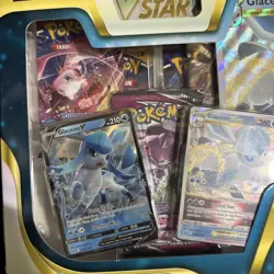 Pokemon TCG Glaceon VStar Special Collection - Sealed w/ Evolving Skies - Image 2