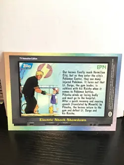 EP14 Electric Shock Showdown Pokemon Topps Series 2 - Image 2