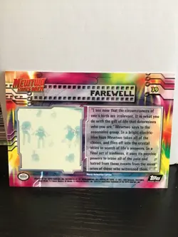39 Farewell Pokemon Topps Mewtwo Strikes Back - Image 2