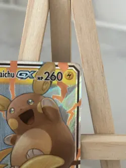 Pokemon TCG Raichu & Alolan Raichu GX 54/236 SM-Unified Minds Tag Team Holo - Image 4