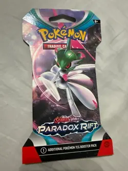 Nintendo Pokemon TCG Scarlet & Violet Paradox Rift Sleeved Booster Pack Lot - 10 - Image 3
