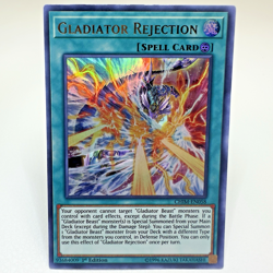 Yugioh Gladiator Rejection CHIM-EN058 1st Edition Ultra Rare Holo - NM - Image 1