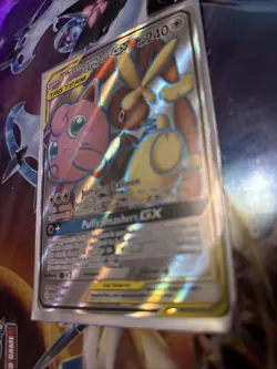 Pokemon TCG Mega Lopunny & Jigglypuff GX (Full Art) 225/236 Sm-Cosmic Eclipse - Image 4