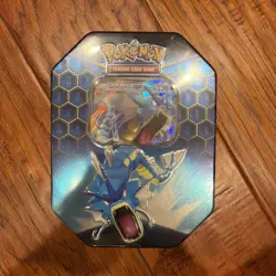 Pokemon TCG Hidden Fates Gyarados GX Tin NEW & Factory Sealed - Image 1
