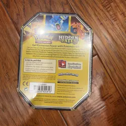 Pokemon TCG Hidden Fates Gyarados GX Tin NEW & Factory Sealed - Image 2